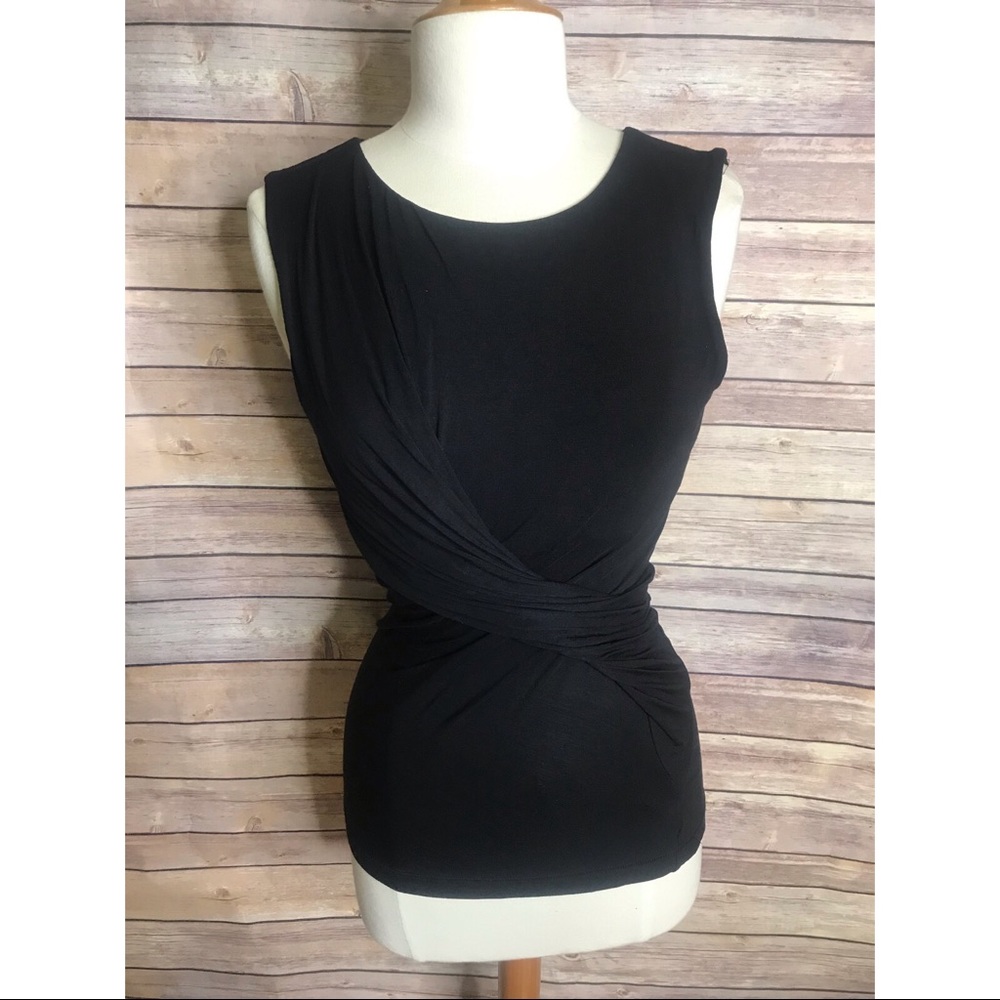 Free People “Love Me” Ruched Stretchy Knit Tank
